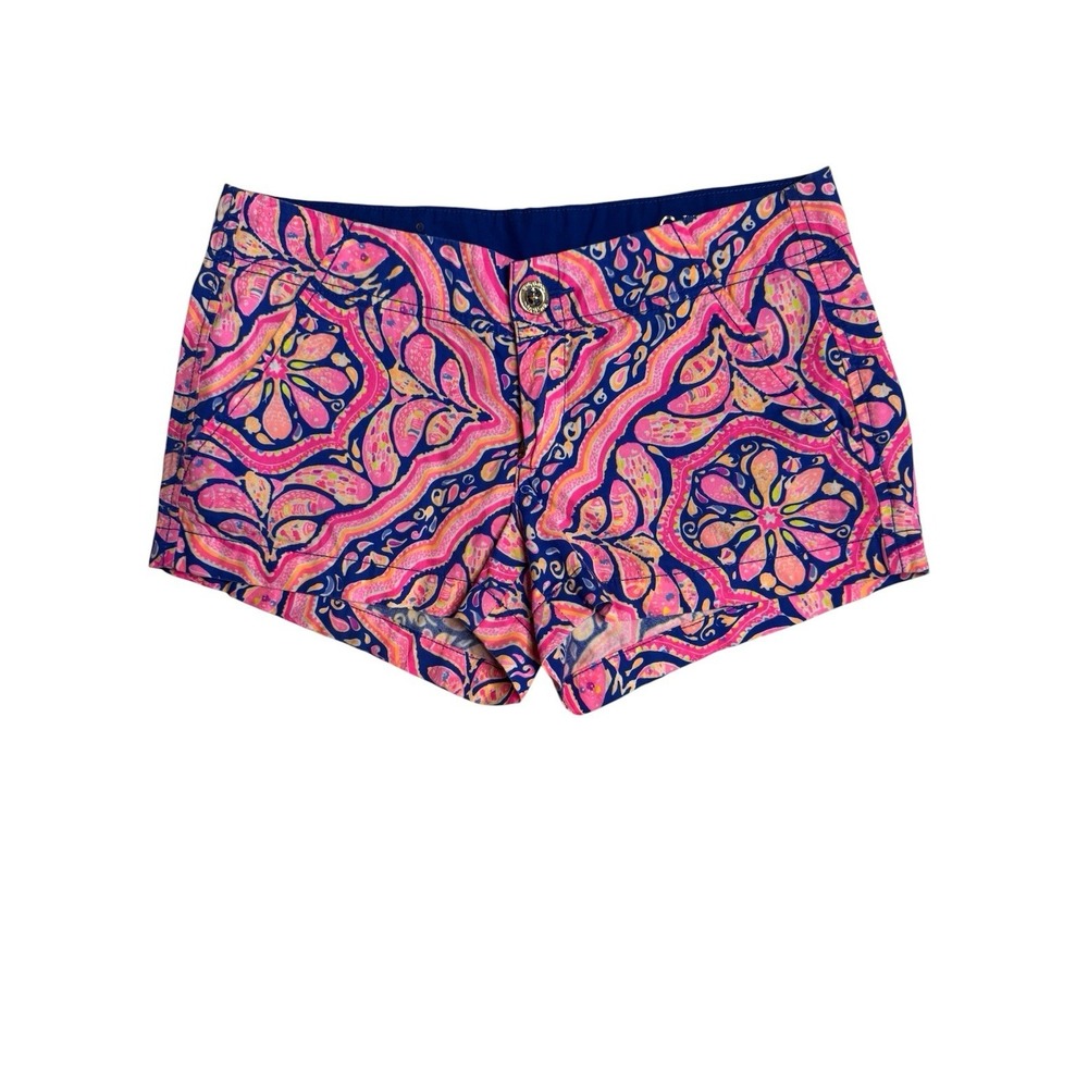 Lilly Pulitzer Sz 0 Kerrie Shorts In Can't Resist 3" Inseam W 31" Low Rise